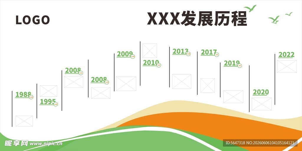 企业发展历程文化墙