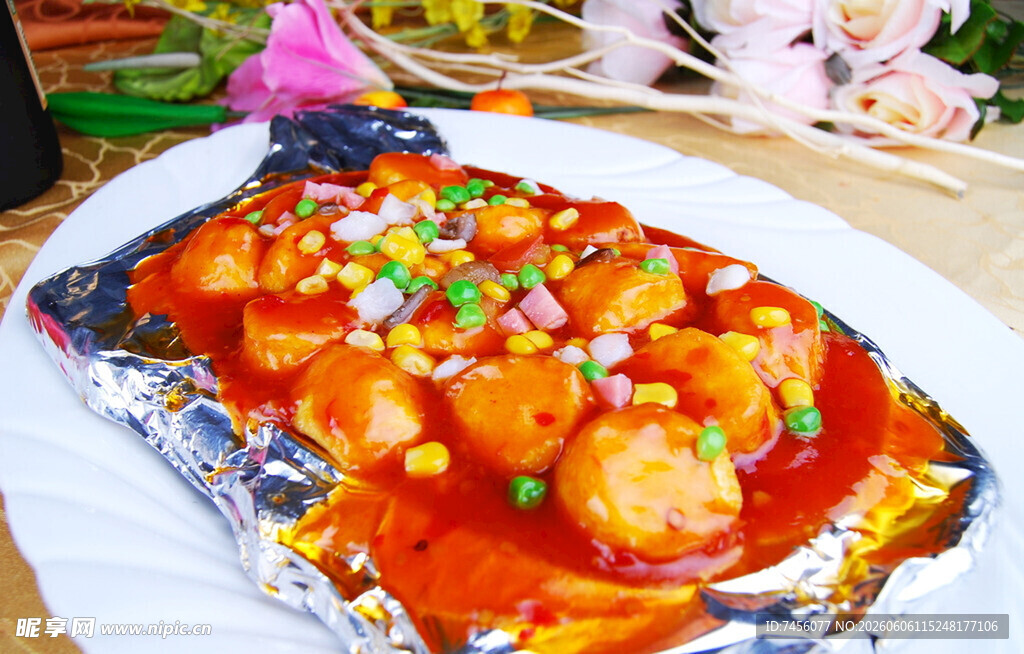 铁板豆腐图片