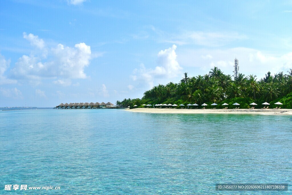 美丽海岛海景风光