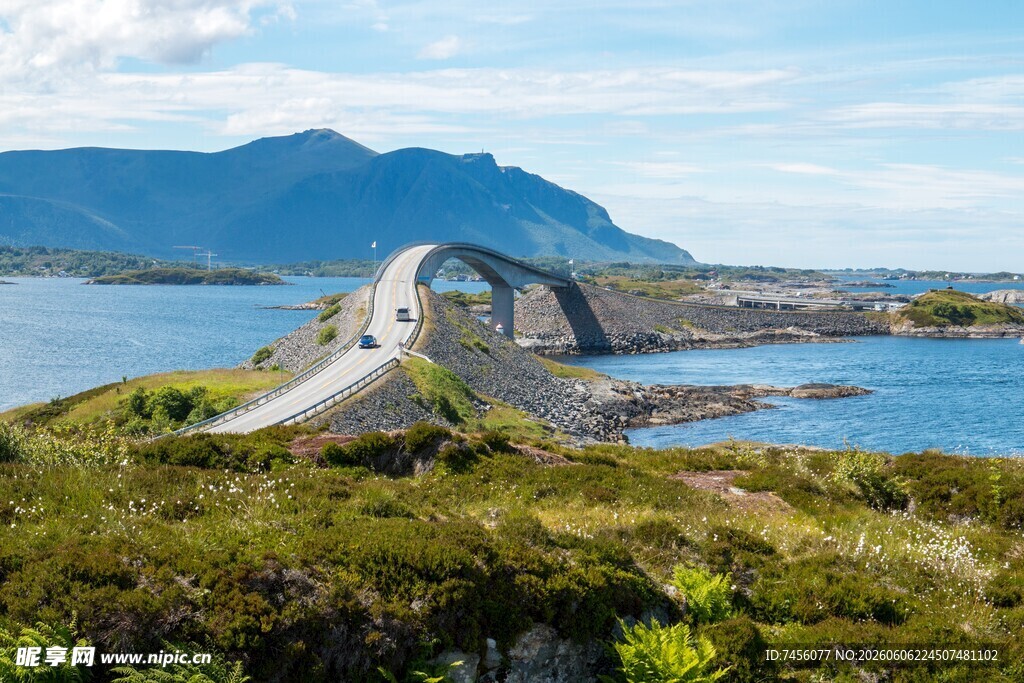挪威绝美跨海景观公路