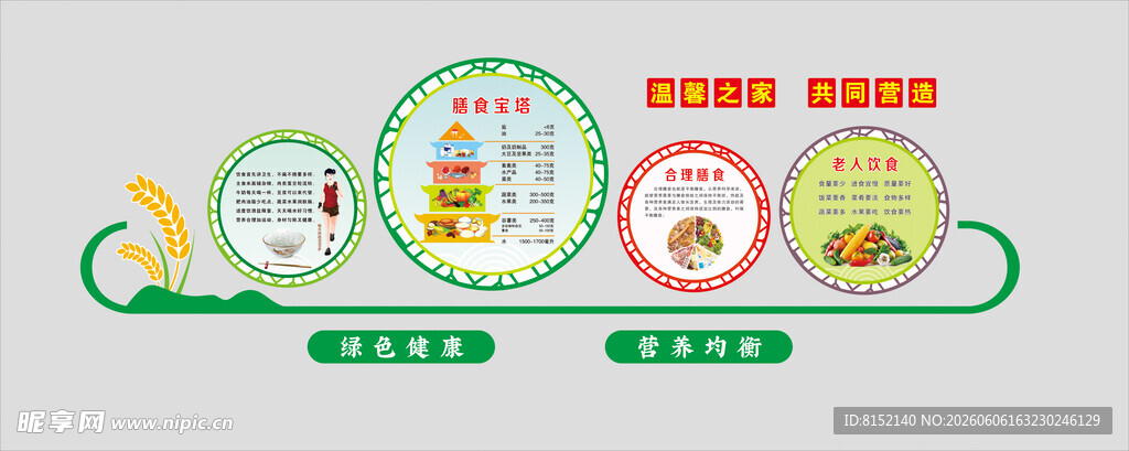 食堂文化墙