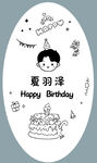 周岁礼  1周岁背景板  生日