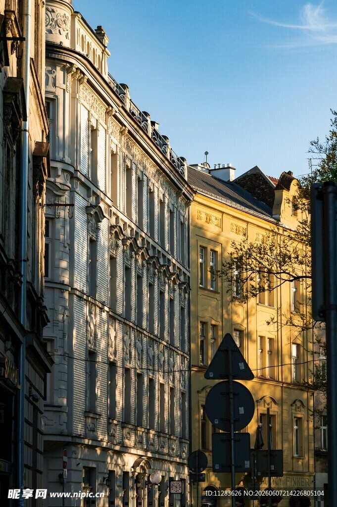 欧式建筑街景