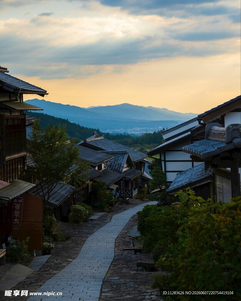 日式乡村小道