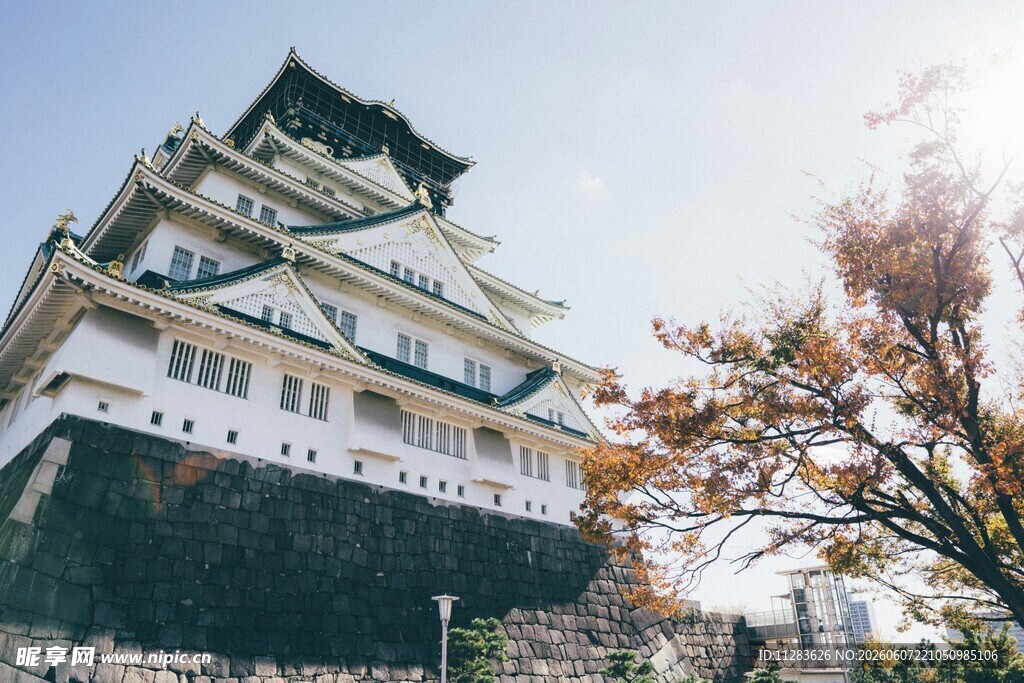 大阪城日本传