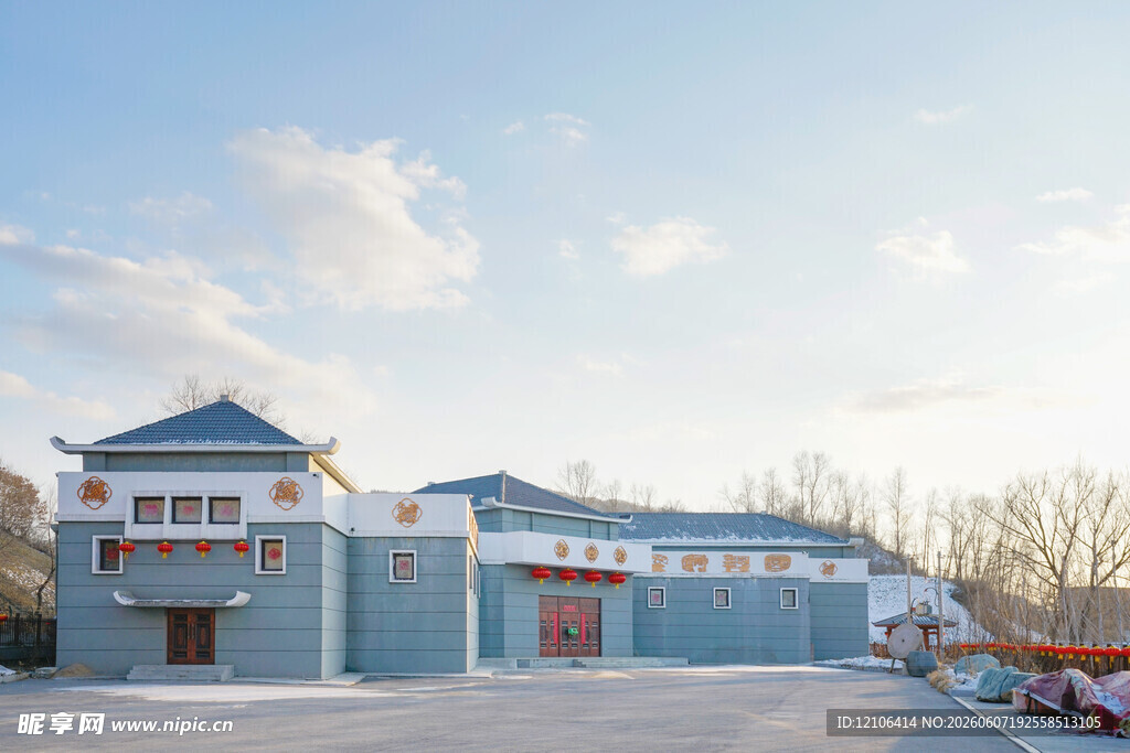 中式风格厂房建筑风貌