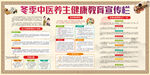 冬季中医养生健康宣传栏