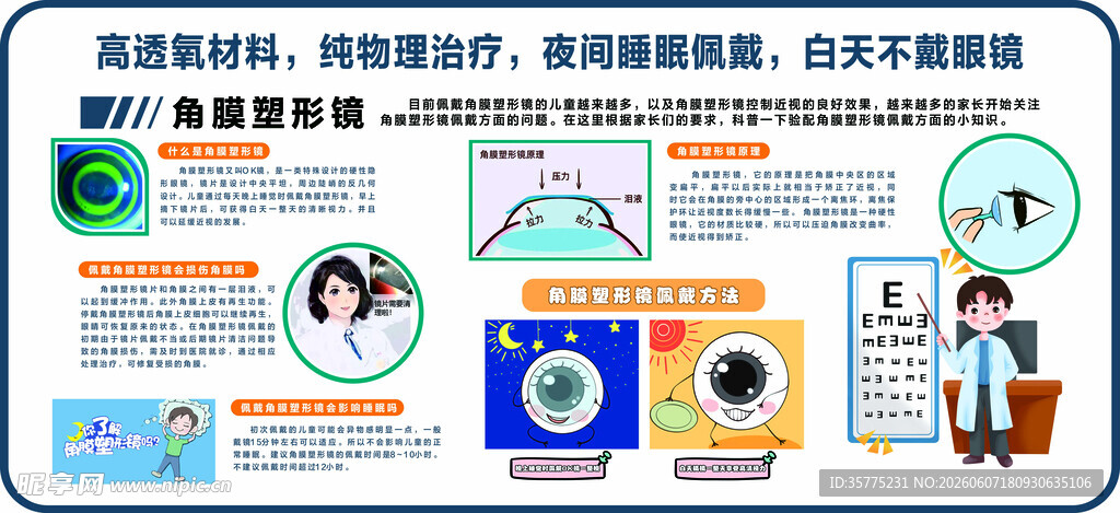 隐形眼镜版面