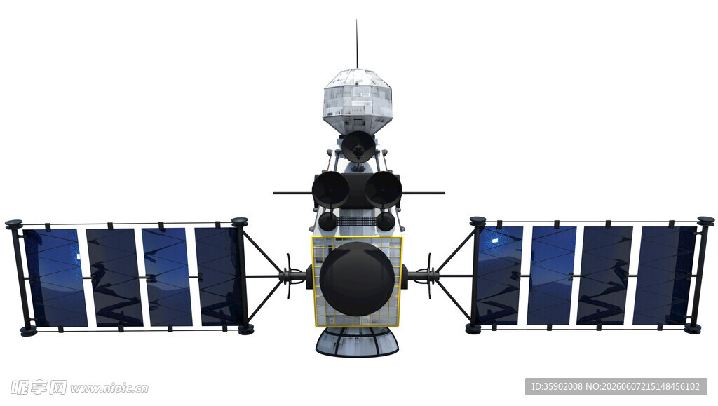 太空空间站模型展示