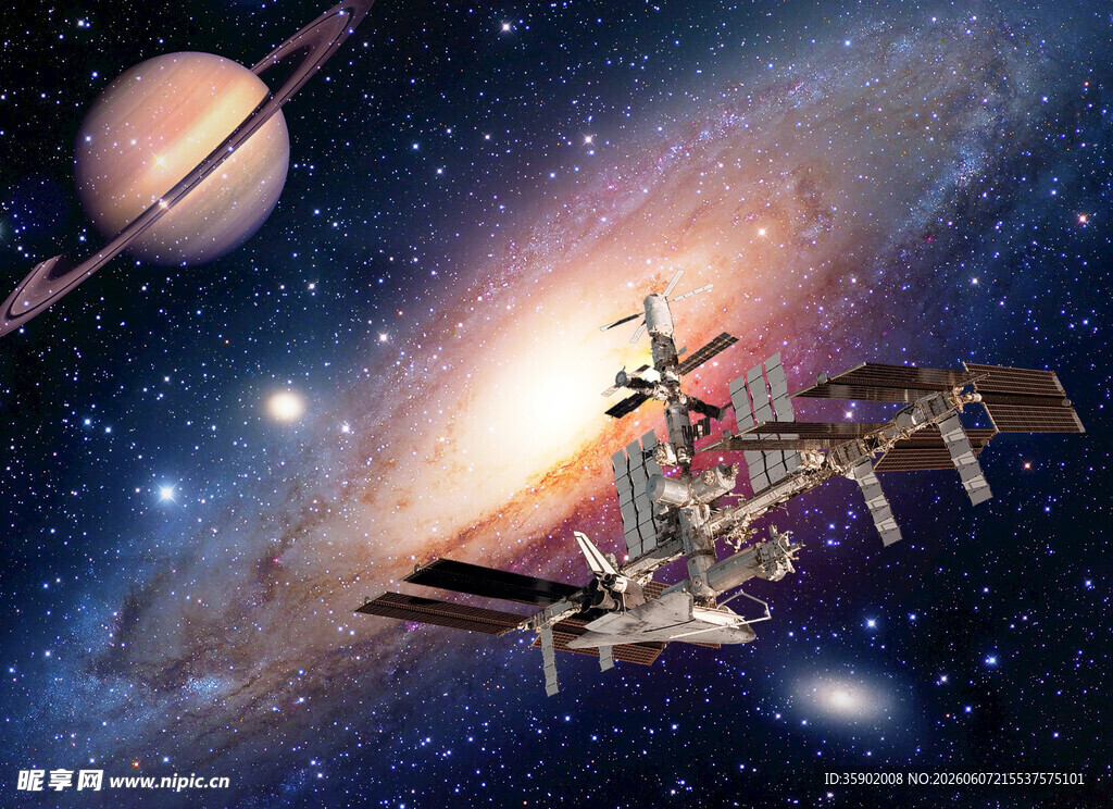 太空探索中的卫星与星系