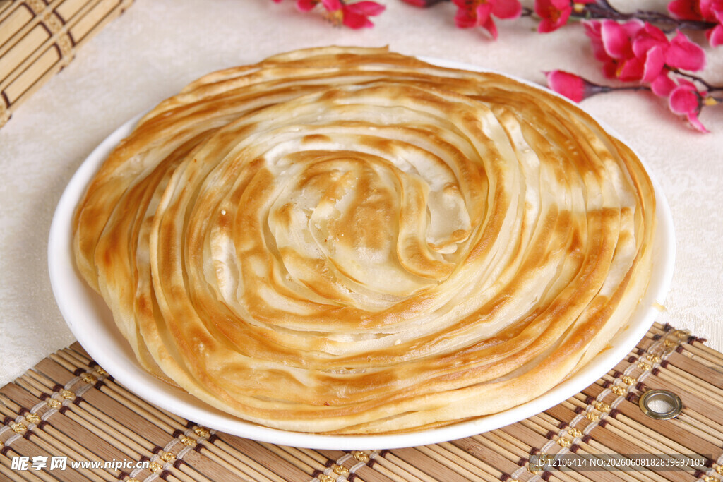 美味手抓饼诱人色泽