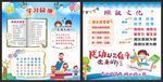 学习园地班级文化校园海报展板