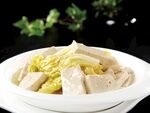 白菜烧许昌老豆腐  白灼娃娃菜