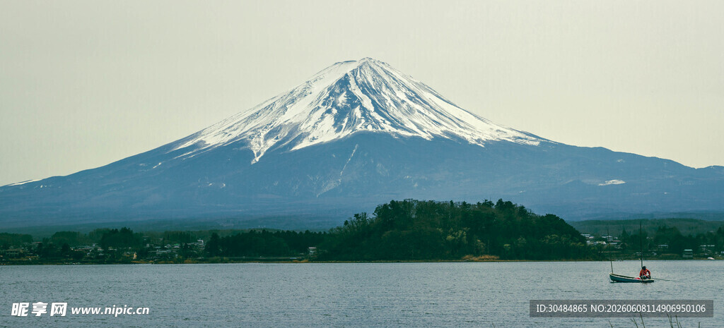 富士山风景远眺