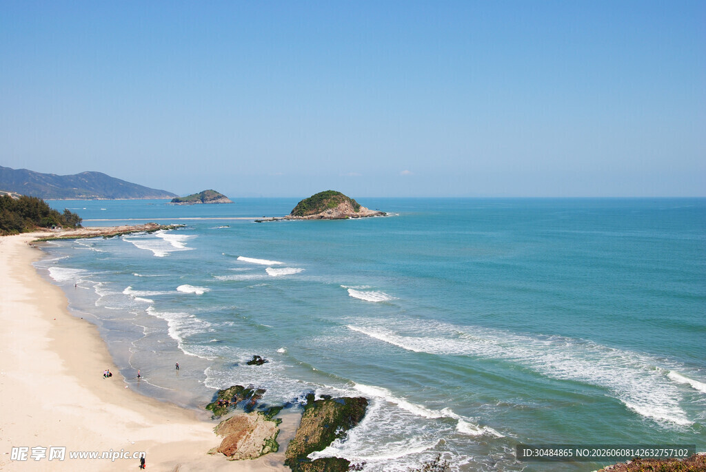 美丽海滩风光