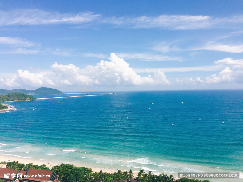 美丽海滨风光