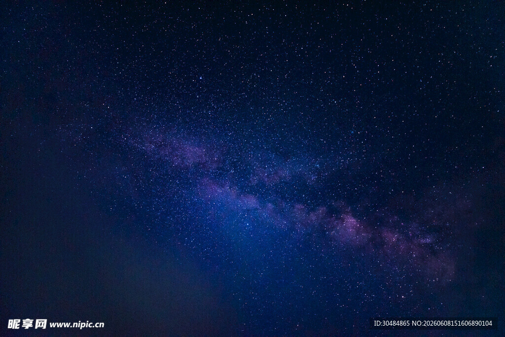 梦幻星空宇宙夜景图