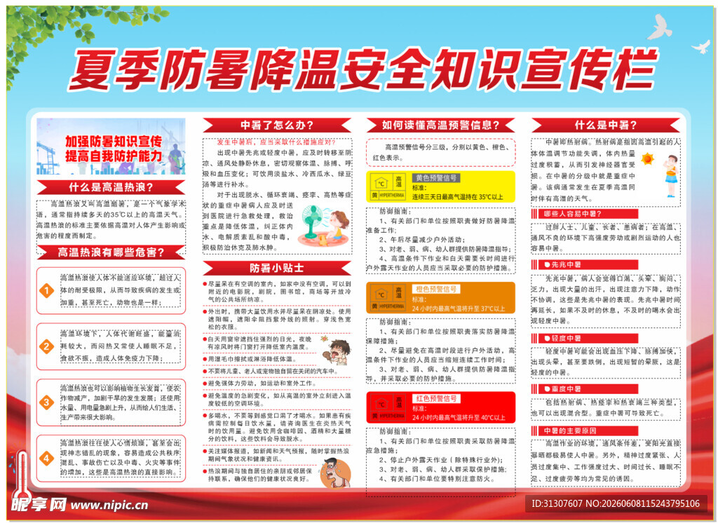 夏季防暑降温安全宣传