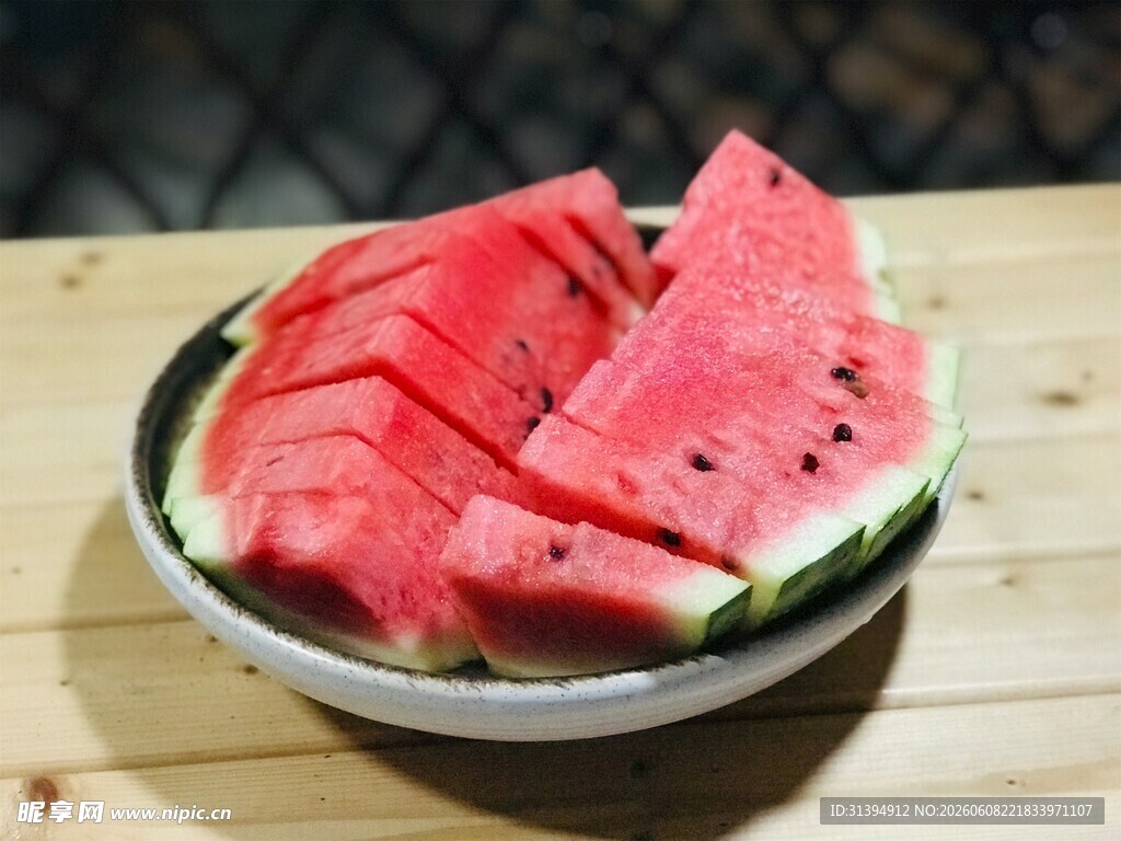 碗中鲜切西瓜片