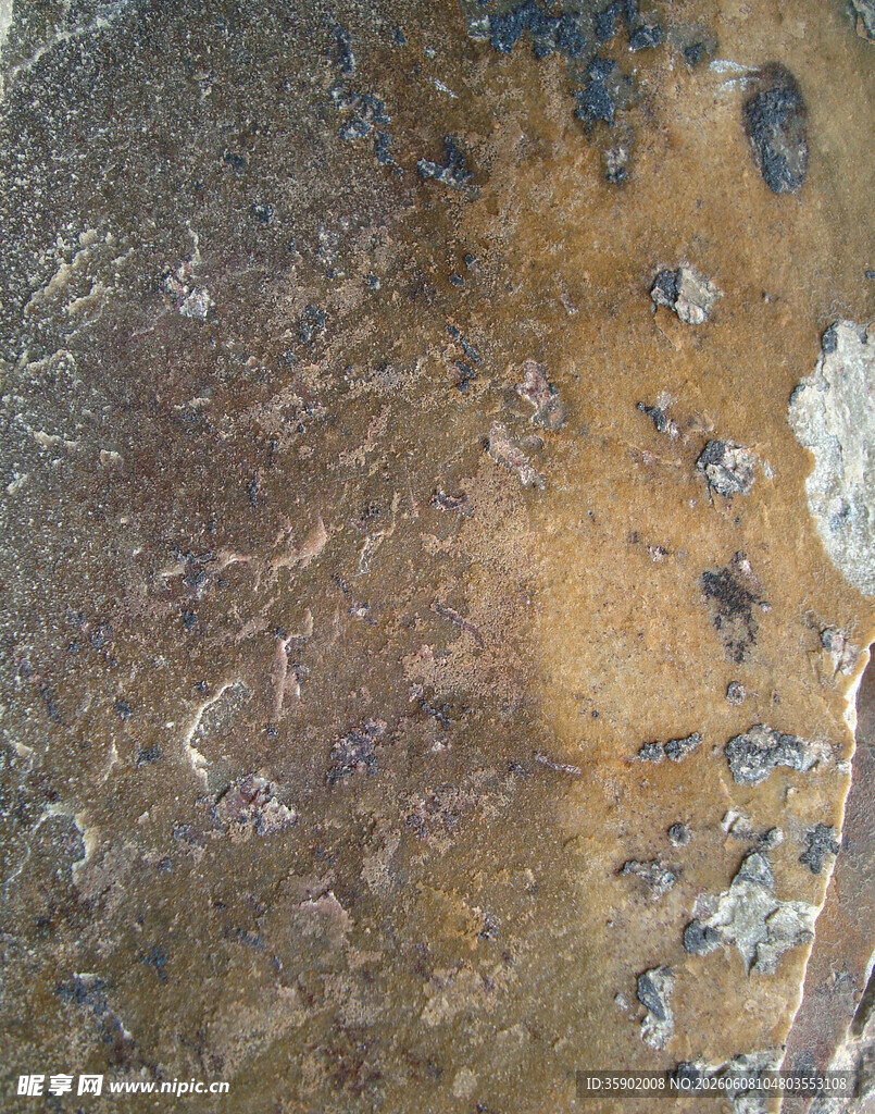 岩石表面纹理特写
