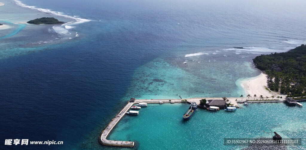 马尔代夫海岛度假美景