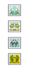 花卉植物图案设计示例