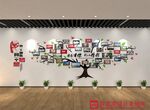 创意企业文化墙展示