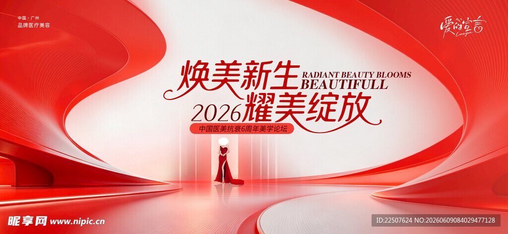 医美会议背景