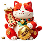 招财猫摆件    带来好运连连