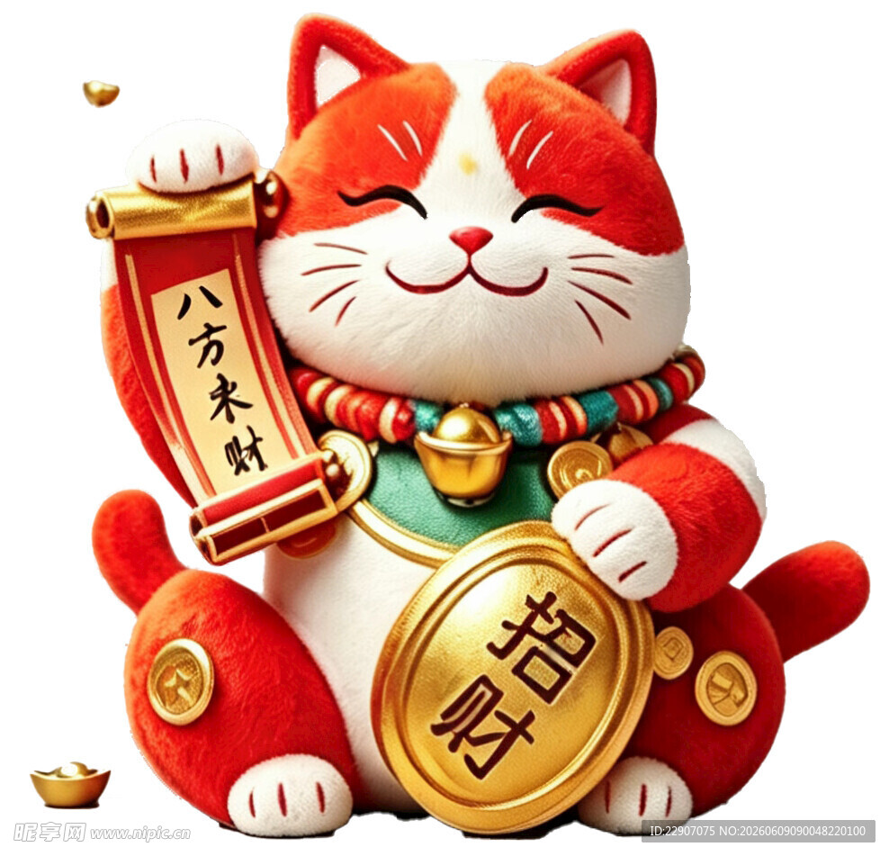 招财猫摆件    带来好运连连