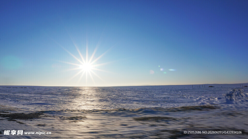 海上日出美景
