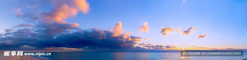 海上日落美景