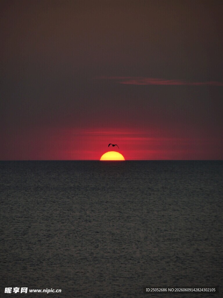 海上日落美景