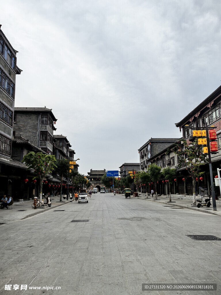 寿县北古街风貌