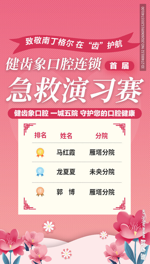 急救演练赛海报