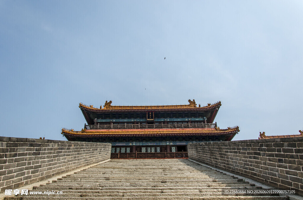 古城楼建筑景观