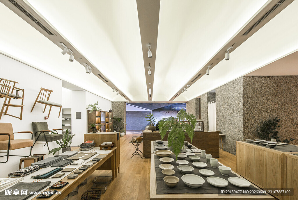 现代简约风餐厅室内场景