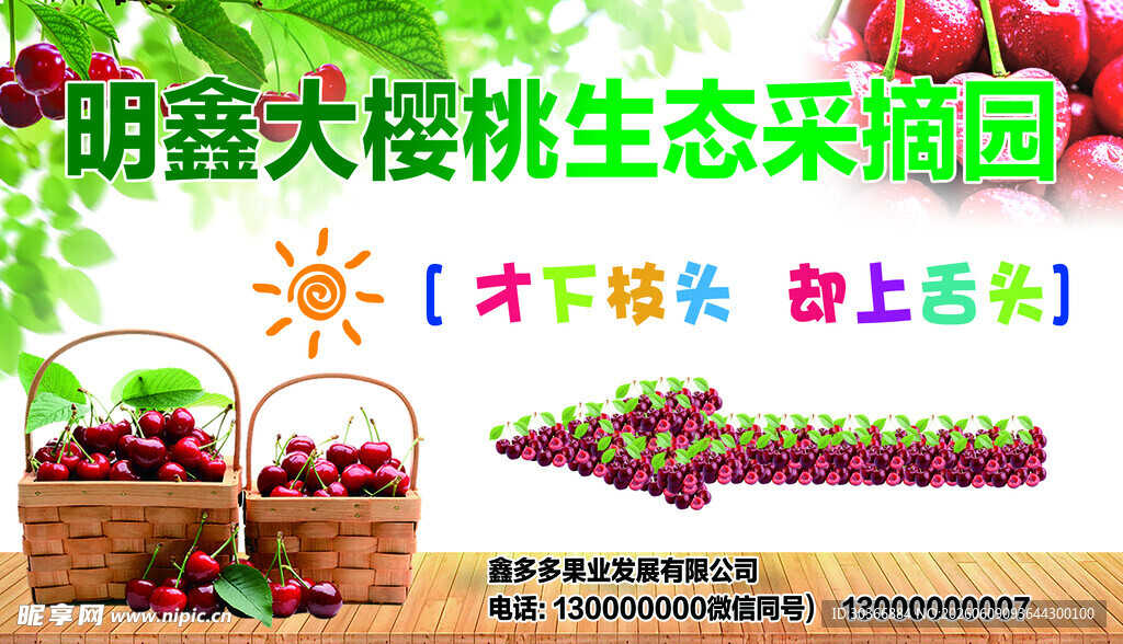 明鑫大樱桃生态采摘园
