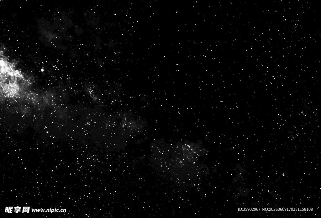 深邃星空下的神秘宇宙