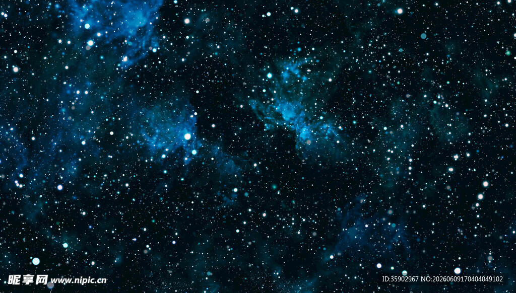 梦幻深邃星空背景图