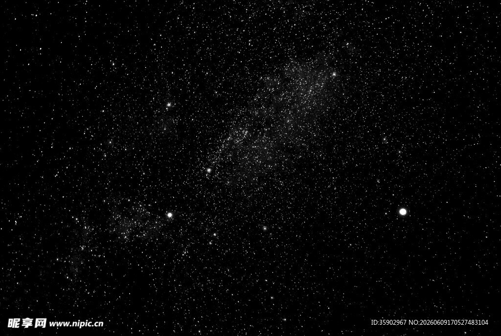 深邃星空景象