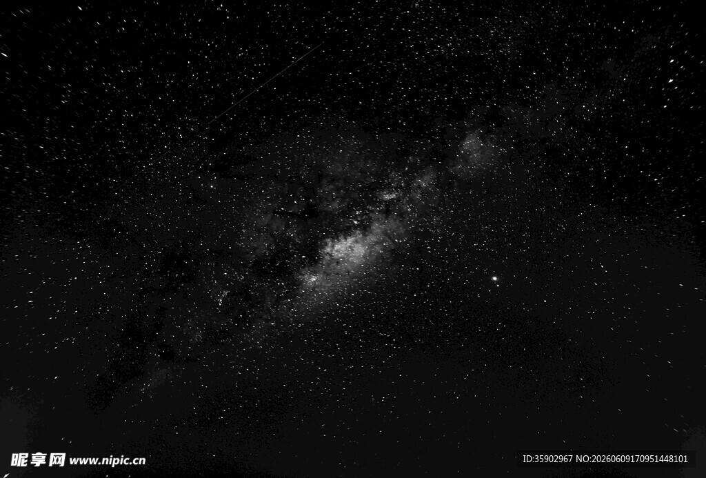 夜空下的璀璨星河