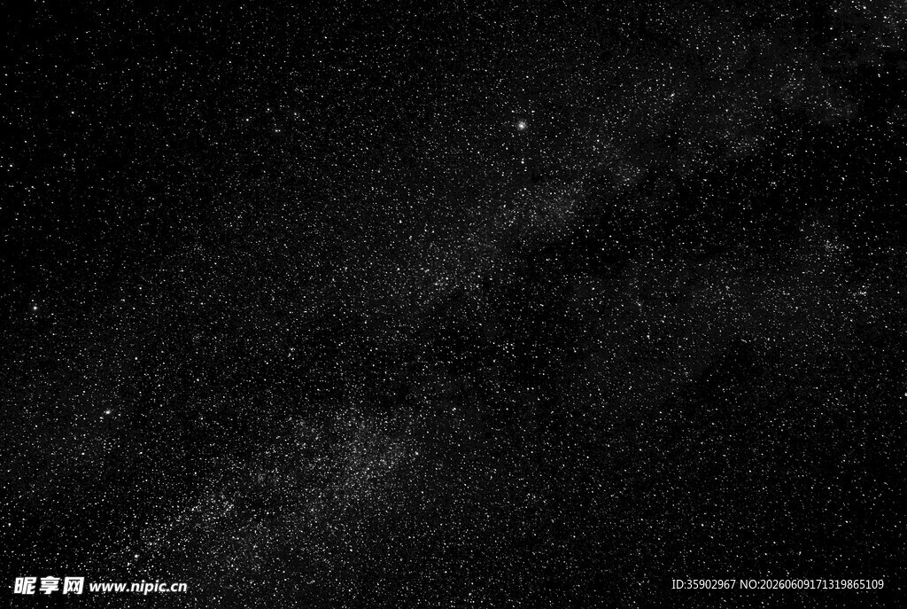 深邃夜空下的璀璨星河