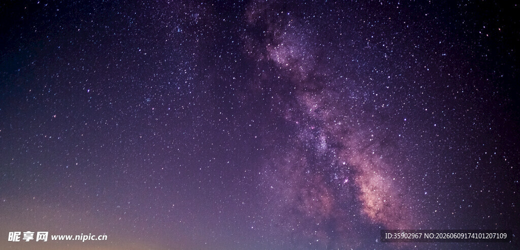 梦幻璀璨的壮丽星空
