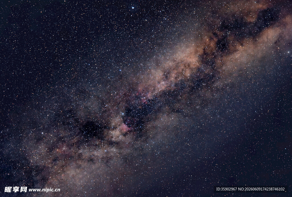 璀璨星河中的壮丽宇宙景观
