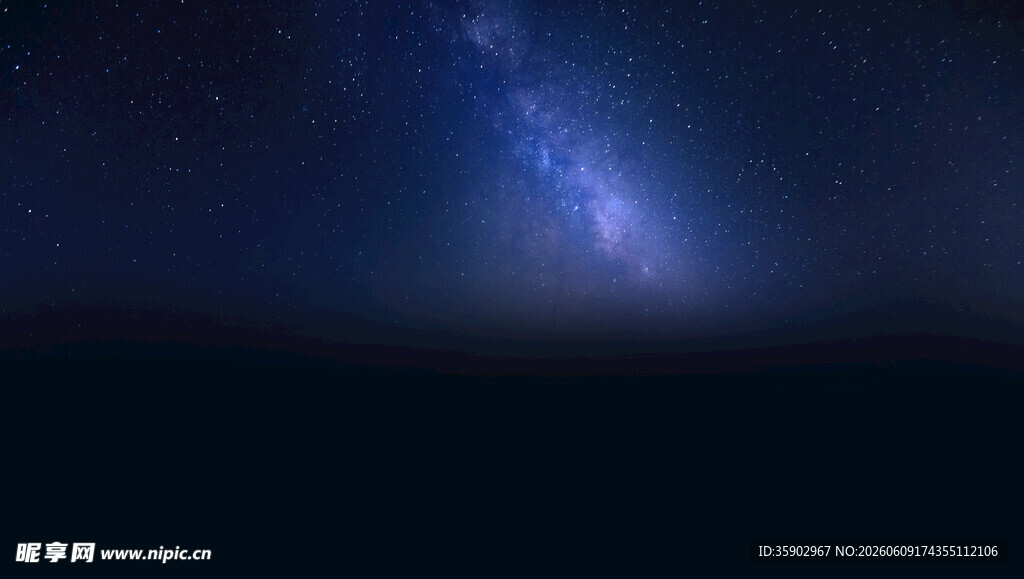 夜空银河美景