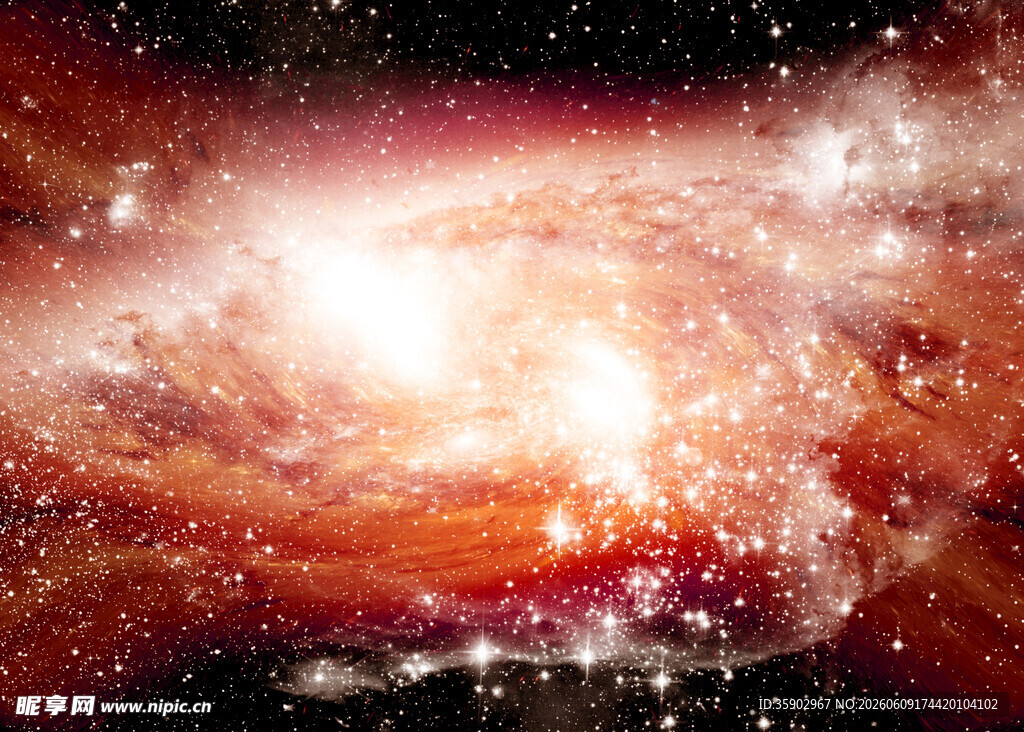 绚丽星系宇宙景观