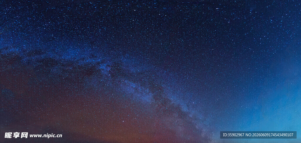 梦幻星空夜空美景