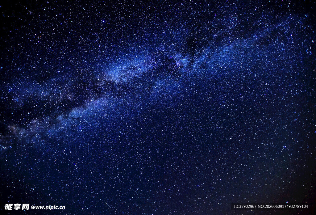 璀璨星河夜空美景