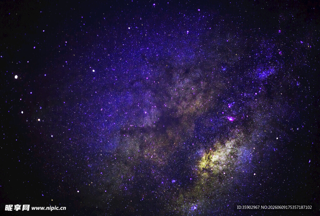 璀璨星空下的梦幻宇宙
